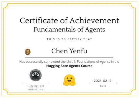 Certificate of Appreciation