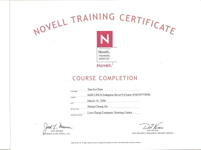 Novell Certification