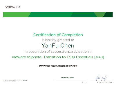 VMware Certification